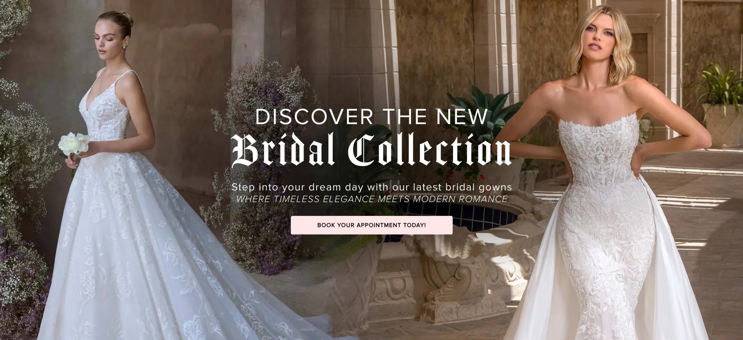 Bridal Collection Desktop Banner
